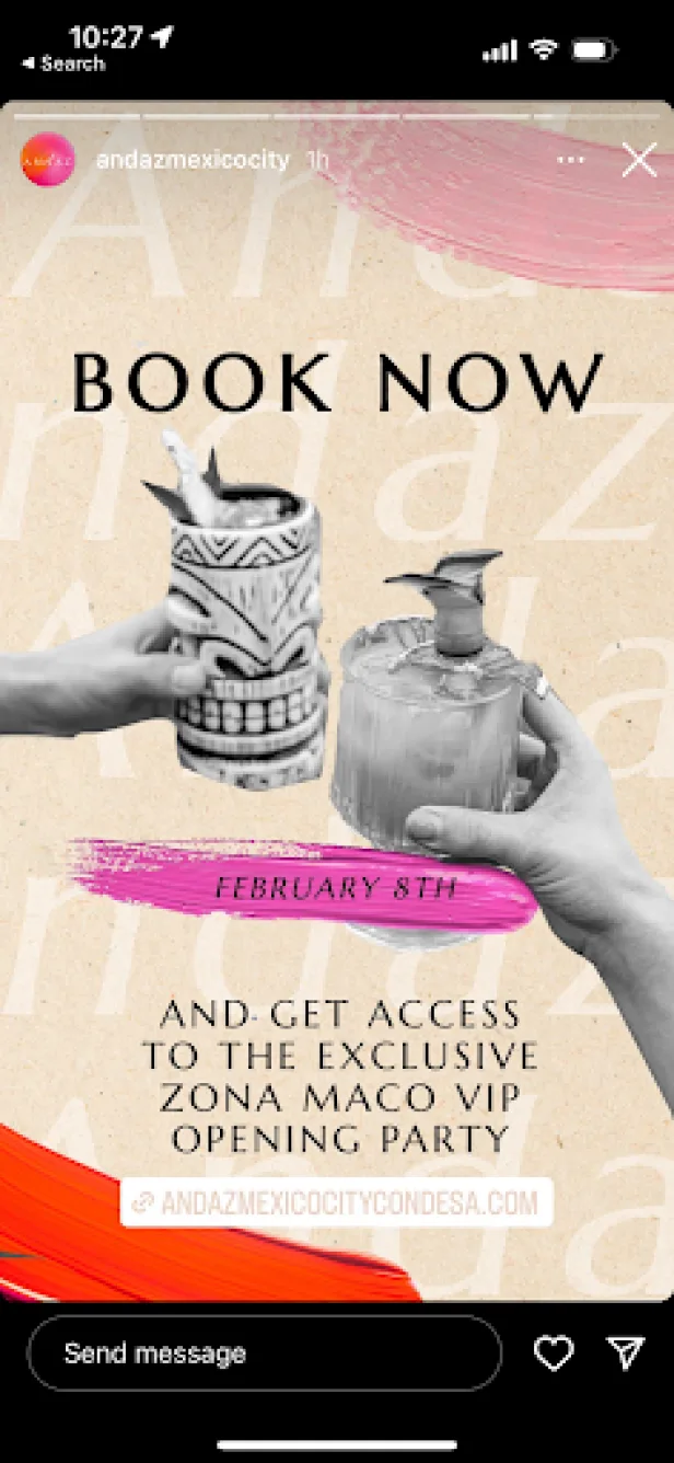 Book now, access to the Zona Maco VIP opening party