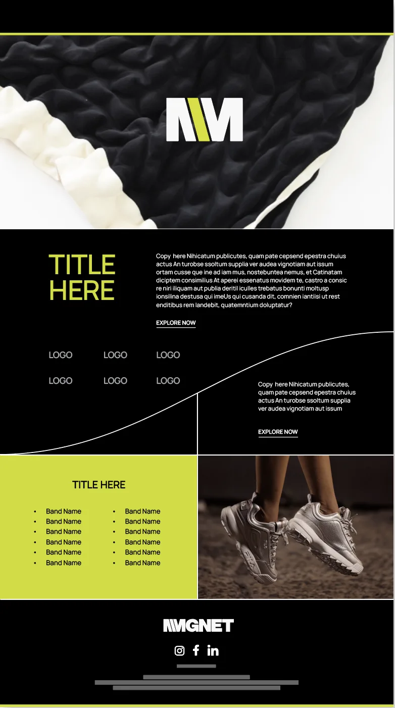 MMGNET email template